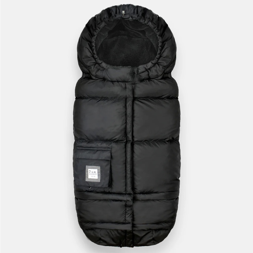 7am Enfant BLANKET 212 EVOLUTION - PLUSH black - like new condition